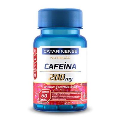 Kit 5 Cafeína 200mg Catarinense Pharma 60 Cápsulas