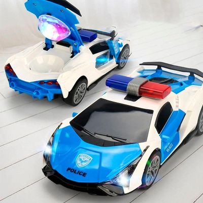 Carro Brinquedo Elétrico Lamborghini 360 Graus Som Luz Leds