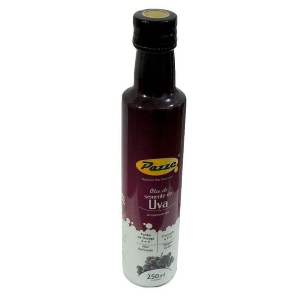 Óleo De Semente De Uva Extra Virgem Pazze 250ml