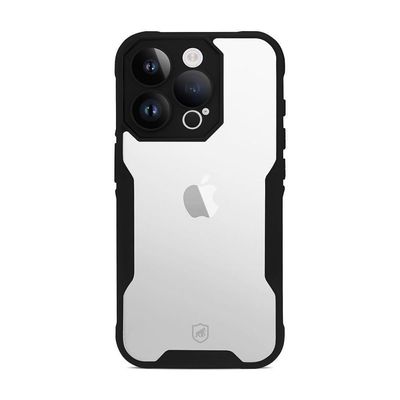 Capa Para Iphone 15 Pro - Dual Sense Preta - Gshield