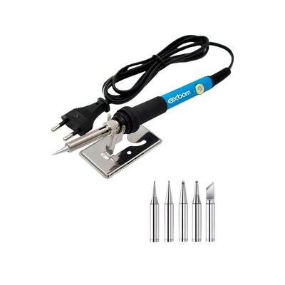 Ferro De Solda Ajustavel Exbom 220v 15 A 60w + Ponteiras
