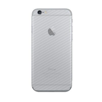 Película Traseira De Fibra De Carbono Transparente Para Iphone 6 E 6S - Gorila Shield