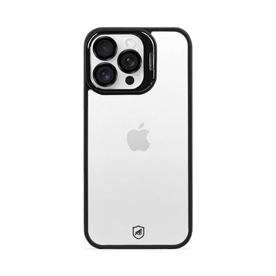 Kit Capa Gravity Preta E Pelicula Ultra Glass Para Iphone 15 Pro - Gshield