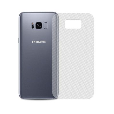 Película Traseira De Fibra De Carbono Transparente Para Samsung Galaxy S8 Plus - Gorila Shield