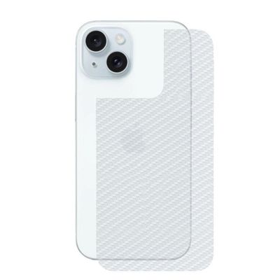 Película Para Iphone 15 Plus - Traseira De Fibra De Carbono - Gshield