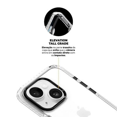 Kit Capa Urus Branca E Pelicula Ultra Glass Para Iphone 15 - Gshield