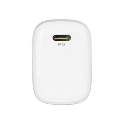 Carregador De Parede 20w Com 1 Saida Tipo C 12v 1.67a Branco