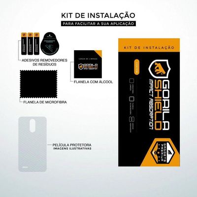 Película Traseira De Fibra De Carbono Transparente Para Motorola Moto G5S Plus - Gorila Shield