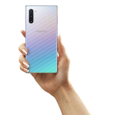 Película Traseira De Fibra De Carbono Transparente Para Samsung Galaxy Note 10 Plus - Gorila Shield