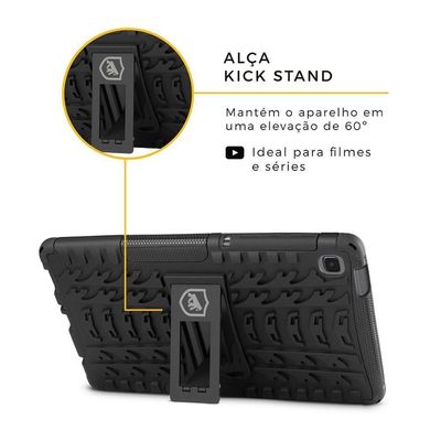 Kit Capa D'shield Para Samsung Galaxy Tab A7 Lite E Caneta Dinamic- Touch E Esferográfica - Gshield