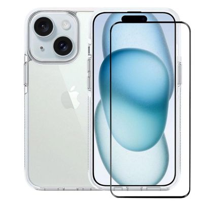 Kit Capa Anti-slip E Pelicula Ultra Glass Para Iphone 15 - Gshield