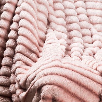 Cobertor Coberta Fluflu Queen Ultrasoft Alto Relevo Dupla Face - Pancake