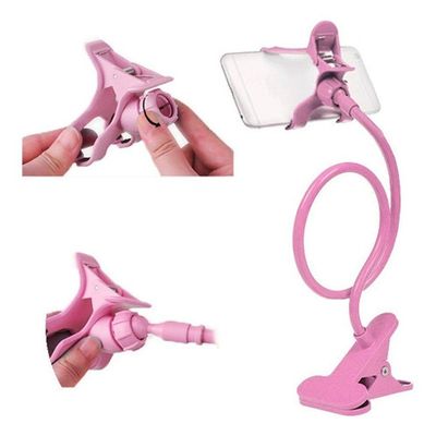 Suporte Articulado Goose Neck Universal Para Celular (Rosa)