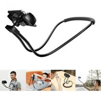 Suporte De Celular Flexível Articulado Para Pescoço -Preto