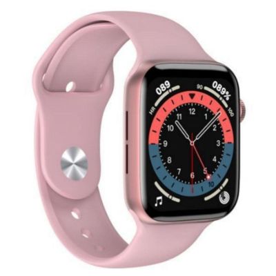 Hw22 Smart Watch Séries 6 Tela Hd 1.75 44Mm Botão Rotativo