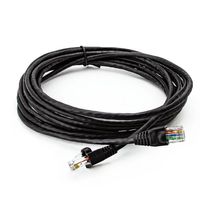 Cabo De Rede Nexans Cat5e Montado Preto - 30 Metros