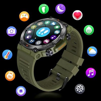 Relógio Inteligente 1.39 Bluetooth Rastreador E Saude