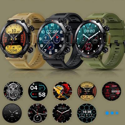 Relógio Inteligente 1.39 Bluetooth Rastreador E Saude