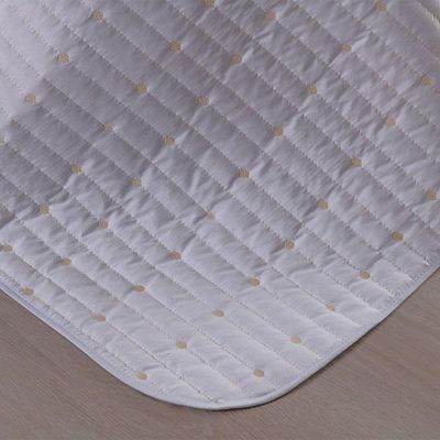 Kit Cobre Leito King 7 Peças Bordado Urbany 100% Poliéster Hipercal 400 Fios Cor:branco
