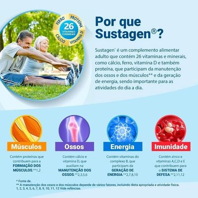 Sustagen Sabor Chocolate 400g