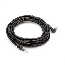 Cabo De Rede Cat5e Plug De 90º Graus Para Baixo - 50 Cm