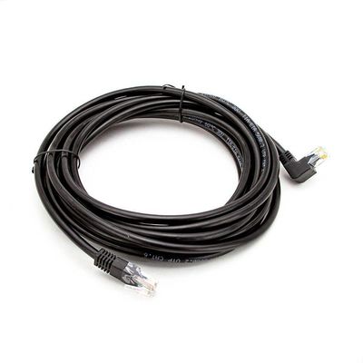 Cabo De Rede Cat5e Plug De 90º Graus Para Baixo - 50 Cm