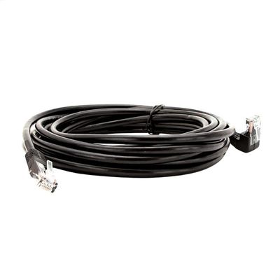 Cabo De Rede Cat5e Plug De 90º Graus Para Baixo - 50 Cm
