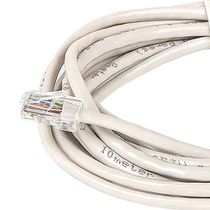 Cabo De Rede Cat5e Montado Branco - 80 Metros