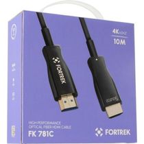 Cabo Hdmi Fibra óptica 4k Fk781c 10m Fortrek