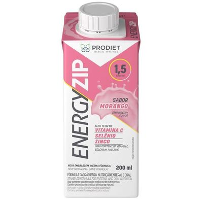Energy Zip 200ml Morango Prodiet