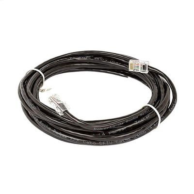 Cabo De Rede Cat5e Montado Preto - 90 Metros
