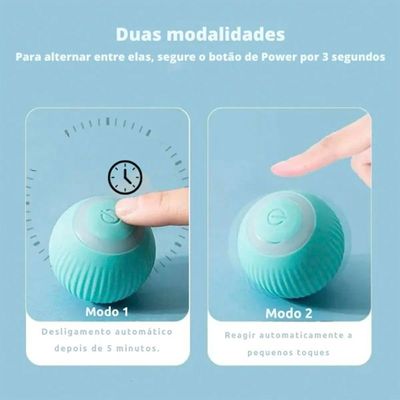 Bola Giratoria Gato Pet Brinquedo Interativo