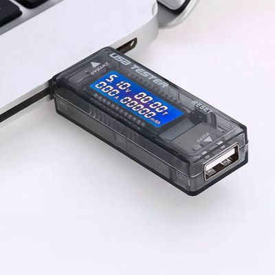 Testador Digital De Voltagem E Amperagem Usb