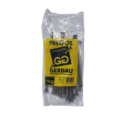 Prego 25x72 - Gerdau
