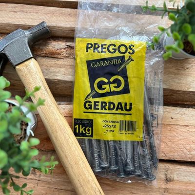 Prego 25x72 - Gerdau