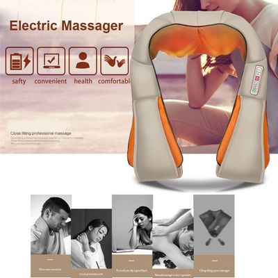 Colete Shiatsu Pescoço Massageador Infravermelho Neck Bivolt Q-1343