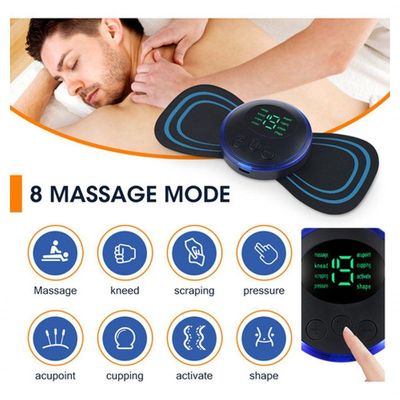 Massageador Elétrico Portátil Para O Pescoço - Alívio Cervical Com Tecnologia Ems