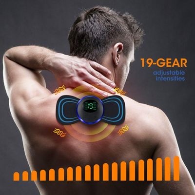 Massageador Elétrico Portátil Para O Pescoço - Alívio Cervical Com Tecnologia Ems