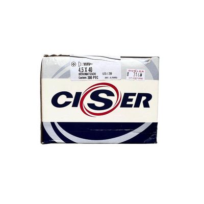 Parafuso Fixer Chato Phillips - Ciser 4,5x40 - 300 Peças