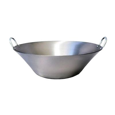 Tacho Beira Alta De Aço Carbono Polido Doce Sabão 66cm 40l.