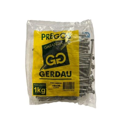 Prego 19x36 - Gerdau