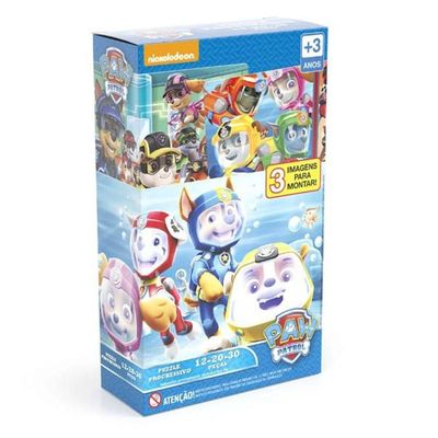 Puzzle Progressivo 12, 20, 30 Peças - Grow - Patrulha Canina