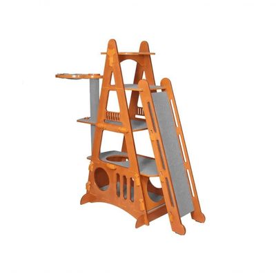 Torre Para Gatos Toda De Encaixe 5 Andares Ref.ag016