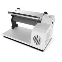 Laminador Elétrico Industrial De Massa 37cm Branco 220v Anodilar