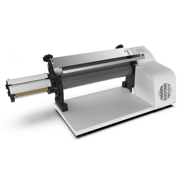 Laminador Elétrico Industrial de Massa 37 cm Antiaderente Com Cortador 127V Branco Anodilar