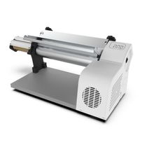 Laminador Elétrico Industrial de Massa 37 cm Antiaderente Com Cortador 127V Branco Anodilar