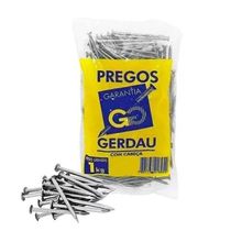 Prego Polido Com Bolsa 1kg Gerdau Tamanho 17x21