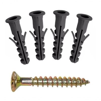 Kit 2 Sacos Com Parafusos Com Buchas Tipos 05 06 08 10 5Mm