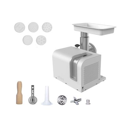 Moedor Carne E Extrusor Massa Pro Branco Boca 08 Motor 1/3 Cv 220v - Anodilar 220v