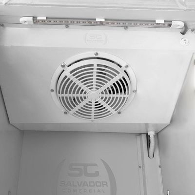 Cervejeira Expositora Porta Sólida 5,5 A 2ºc 400l Vcc400sb Branca(com Transformador)Refrimate Bivolt